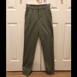 American Apparel High Waisted Twill Pants Size 25